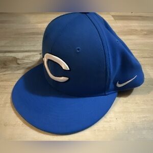 Cincinnati Reds Nike Blue and Black Dri-FIT Baseball Cap